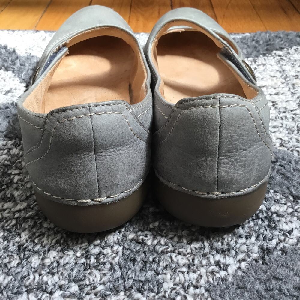 Naturalizer Mary Jane Comfort Flat Leather Shoes Round Toe Sz 8.5 - Picture 8 of 8